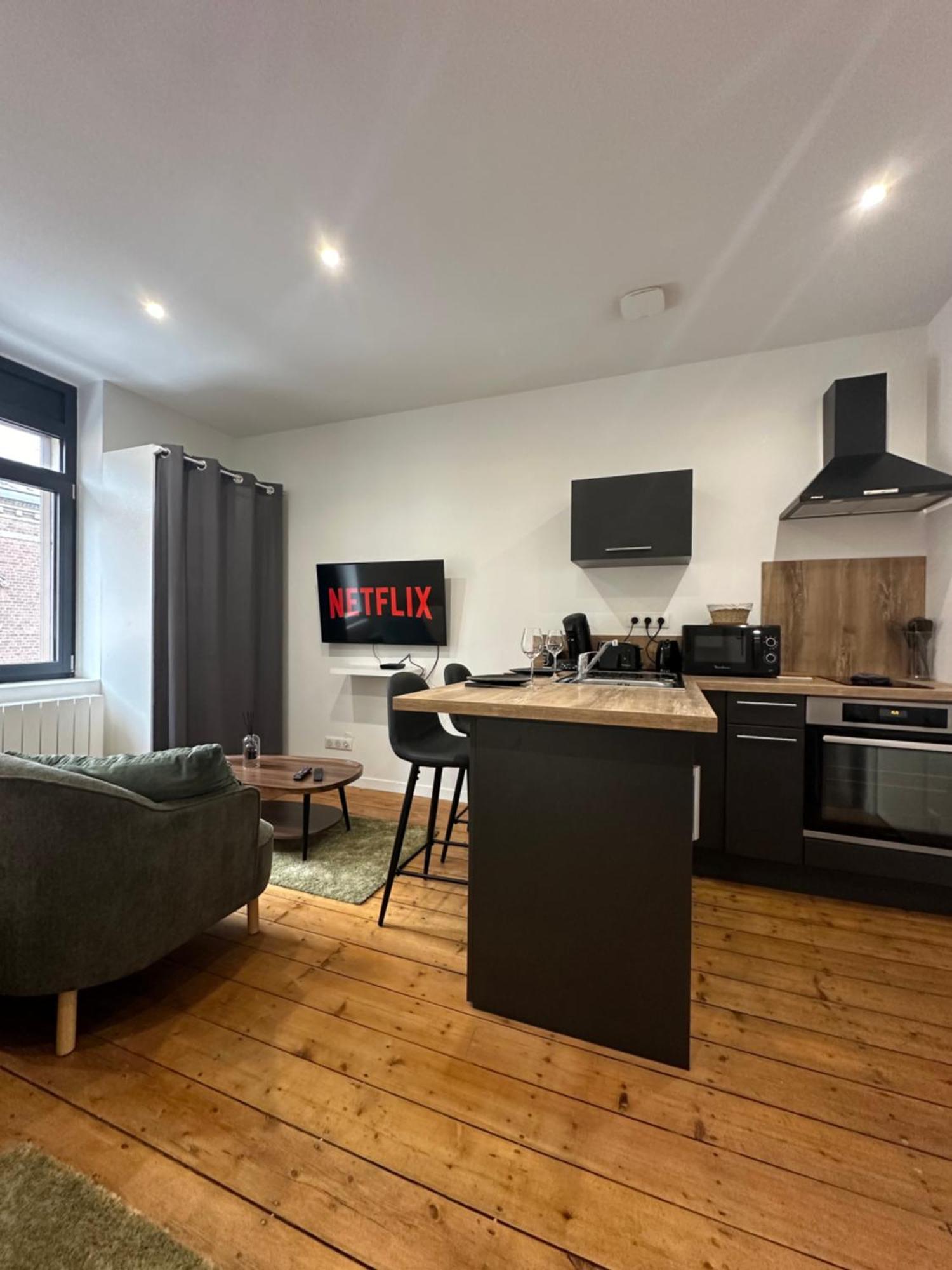 Immeuble St-pierre - Gare 10min - Hortillonnages 5min - Wifi - Tv Hd Appartement Amiens